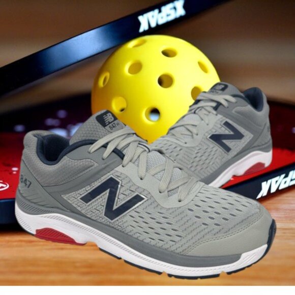 New Balance Silver Mink Gunmetal Mesh 847v4 Running Walking Shoes Sneakers 10 B - Picture 1 of 13